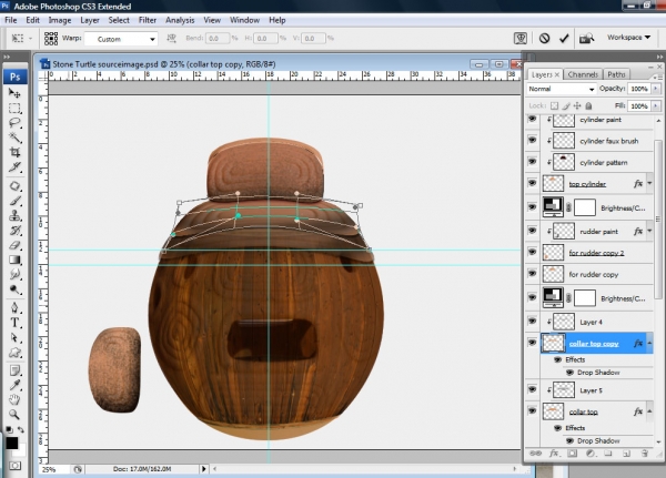 Creation of Bushnell's Turtle: Prototype: Step 7